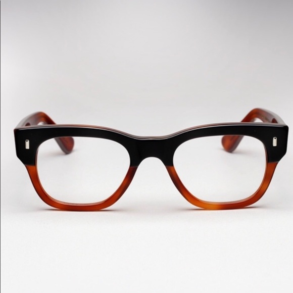 Sold - Cutler & Gross Black on Turtle Eyeglasses - Picture 4 of 7